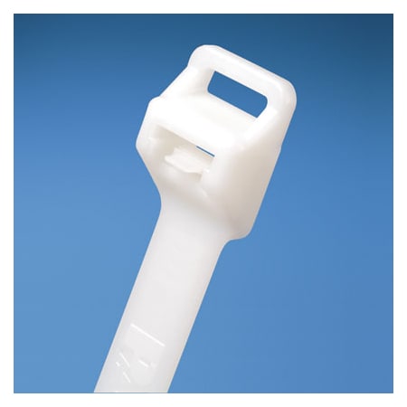 Panduit Cable Tie, 22 in L, 6 in Max Bundle Dia., Natural, Nylon 6/6, 250 lb Strength, 25 PK PRT6EH-Q